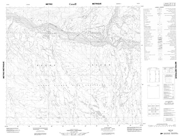 No Title Topographic Paper Map 098D06 at 1:50,000 scale