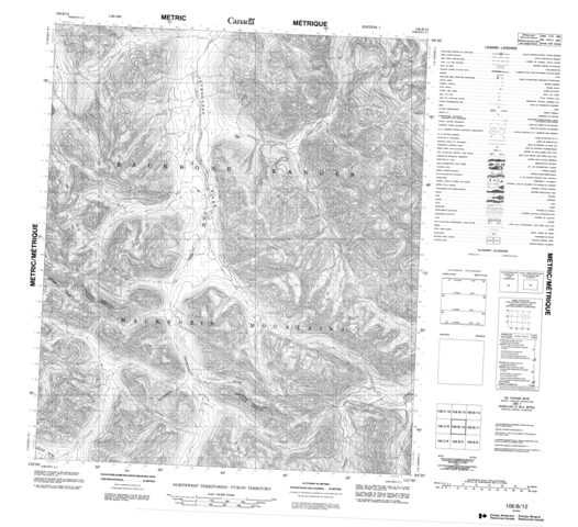 No Title Topographic Paper Map 106B12 at 1:50,000 scale