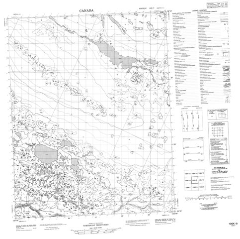 No Title Topographic Paper Map 106K09 at 1:50,000 scale