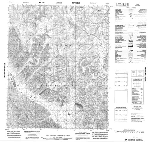 No Title Topographic Paper Map 106L04 at 1:50,000 scale