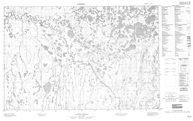 No Title Topographic Paper Map 107A01 at 1:50,000 scale