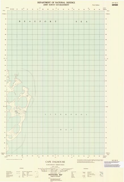 Cape Dalhousie Topographic Paper Map 107E02E at 1:50,000 scale