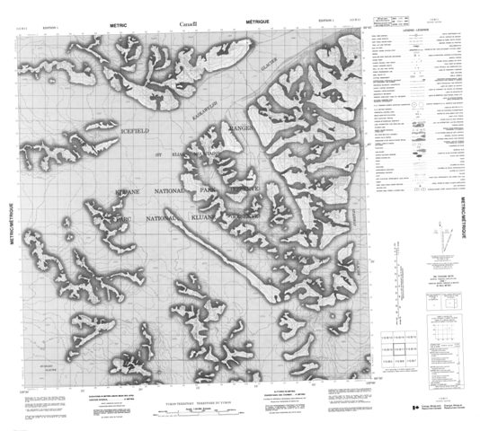 No Title Topographic Paper Map 115B11 at 1:50,000 scale