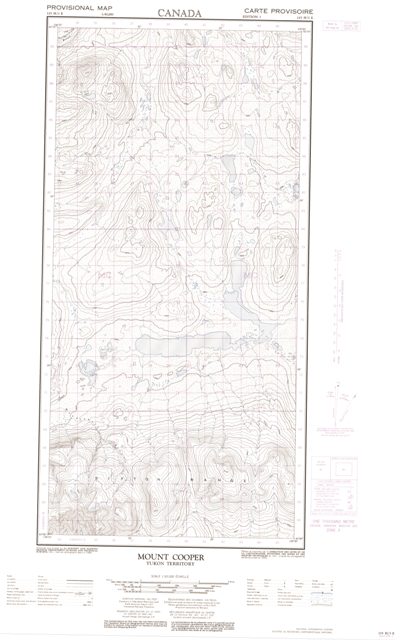 Mount Cooper Topographic Paper Map 115H01E at 1:50,000 scale