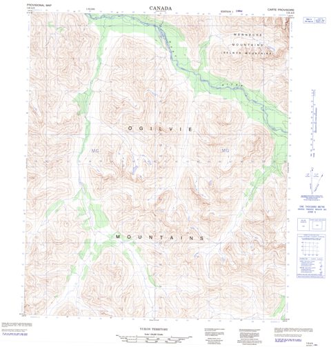 No Title Topographic Paper Map 116A09 at 1:50,000 scale