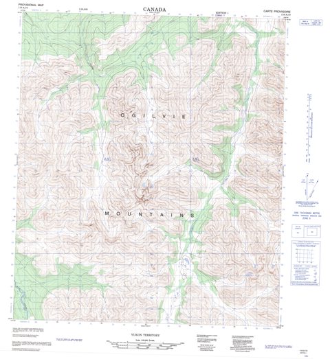 No Title Topographic Paper Map 116A10 at 1:50,000 scale