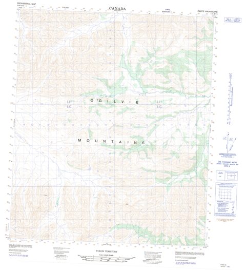 No Title Topographic Paper Map 116A13 at 1:50,000 scale
