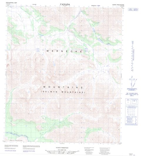 No Title Topographic Paper Map 116A16 at 1:50,000 scale