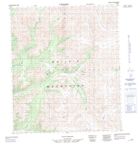 No Title Topographic Paper Map 116B11 at 1:50,000 scale