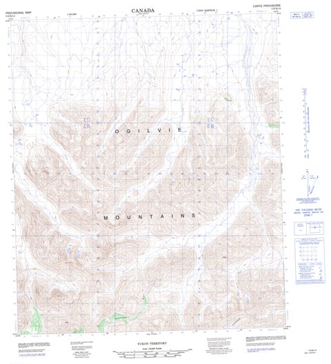 No Title Topographic Paper Map 116B14 at 1:50,000 scale