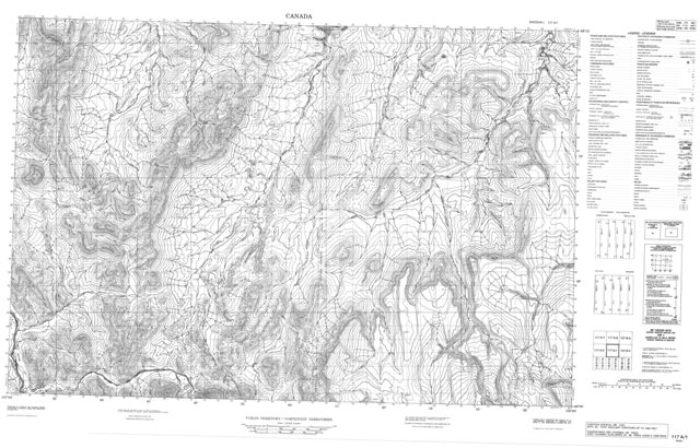 No Title Topographic Paper Map 117A01 at 1:50,000 scale
