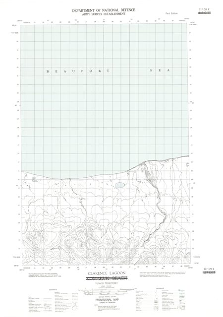 Clarence Lagoon Topographic Paper Map 117C09E at 1:50,000 scale