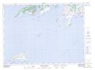 001M05 Harbour Breton Topographic Map Thumbnail 1:50,000 scale