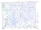 001M15 Gisborne Lake Topographic Map Thumbnail 1:50,000 scale