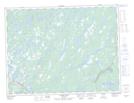 002E02 Gander River Topographic Map Thumbnail 1:50,000 scale