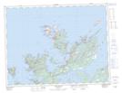 002E10 Twillingate Topographic Map Thumbnail 1:50,000 scale