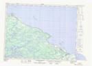 002F05 Musgrave Harbour Topographic Map Thumbnail 1:50,000 scale