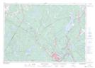 011D13 Mount Uniacke Topographic Map Thumbnail 1:50,000 scale