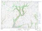 011O16 La Poile River Topographic Map Thumbnail