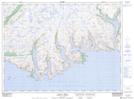 011P10 Cape La Hune Topographic Map Thumbnail 1:50,000 scale