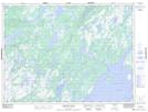 012A07 Snowshoe Pond Topographic Map Thumbnail