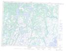 012J12 Lac Triquet Topographic Map Thumbnail 1:50,000 scale