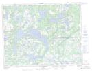 012K07 Lac Washicoutai Topographic Map Thumbnail
