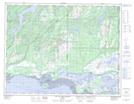012L05 Lac Du Gros Diable Topographic Map Thumbnail