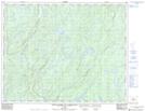 012M03 Petite Riviere De L'Abbe-Huard Topographic Map Thumbnail