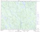 012M13 Lac Norman Topographic Map Thumbnail