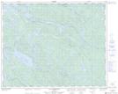 012M15 Lac De Morhiban Topographic Map Thumbnail