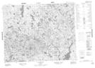 012N01 Lac Du Gas Topographic Map Thumbnail