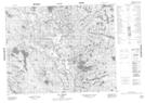 012N07 Lac Lorens Topographic Map Thumbnail