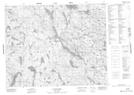012N11 Lac Du Nort Topographic Map Thumbnail