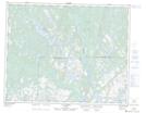012O07 Lac Noyrot Topographic Map Thumbnail 1:50,000 scale
