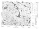 012O13 Lac Chenil Topographic Map Thumbnail 1:50,000 scale