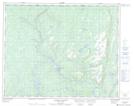 012P13 Ruisseau Chanion Topographic Map Thumbnail