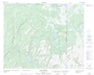 012P14 Lac Senac Topographic Map Thumbnail