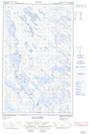 013D04E Lac Lavoie Topographic Map Thumbnail 1:50,000 scale