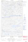 013D12E Lac Alliez Topographic Map Thumbnail 1:50,000 scale
