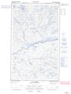 013D12W Lac Alliez Topographic Map Thumbnail