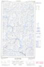 013D13E Lac Ghyvelde Topographic Map Thumbnail 1:50,000 scale