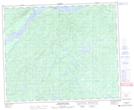 013F02 Mckenzie River Topographic Map Thumbnail 1:50,000 scale