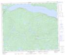 013F10 Cape Caribou River Topographic Map Thumbnail 1:50,000 scale