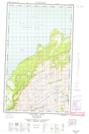 013G11W Eskimo Paps Topographic Map Thumbnail 1:50,000 scale