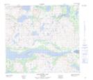 014D16 Kingurutik Lake Topographic Map Thumbnail 1:50,000 scale
