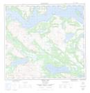 014E08 Okak Bay Topographic Map Thumbnail 1:50,000 scale