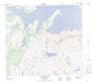 014F04 Avakutak Bay Topographic Map Thumbnail 1:50,000 scale