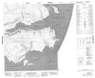 016K05 Mooneshine Fiord Topographic Map Thumbnail 1:50,000 scale
