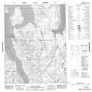 016L16 St Roch Harbour Topographic Map Thumbnail 1:50,000 scale